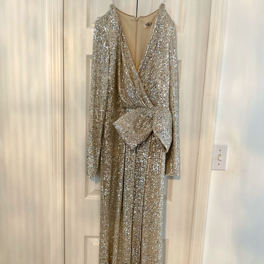 Eliza J- Sequin Gown